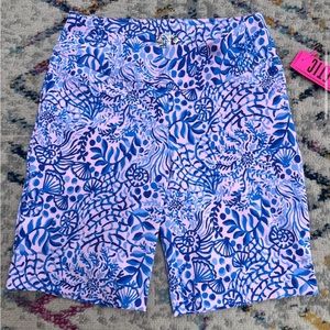 Luxletic size 0 golf shorts. Good amount of stretch.